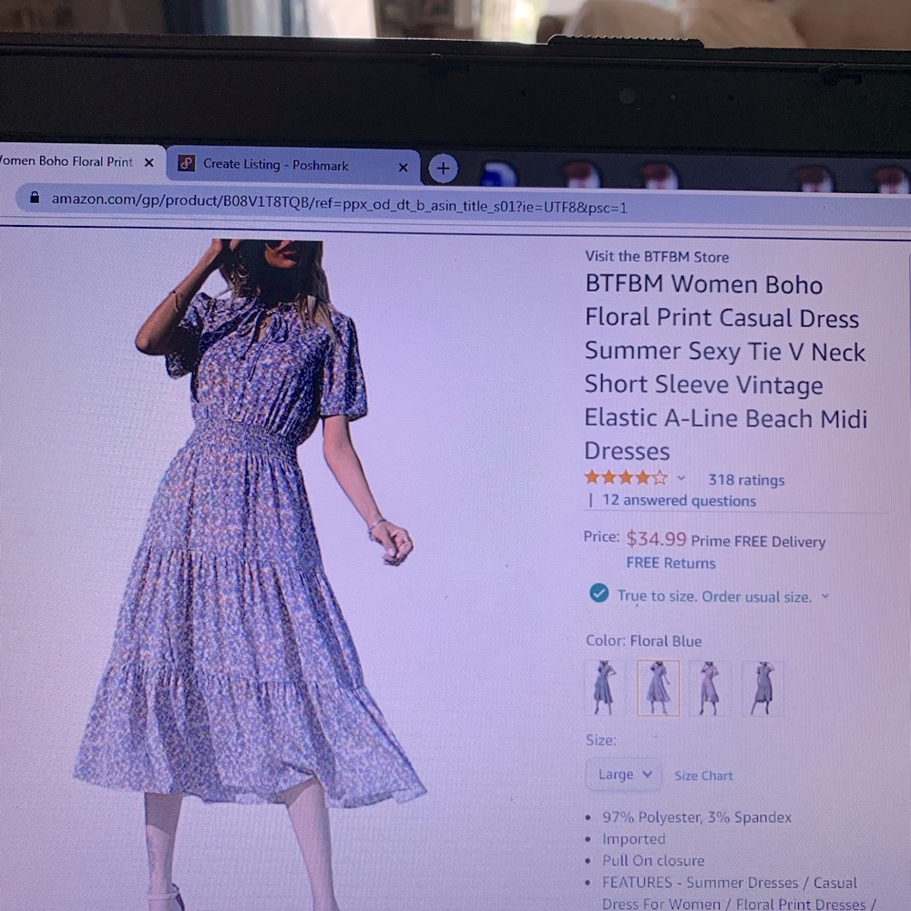 Floral dress
